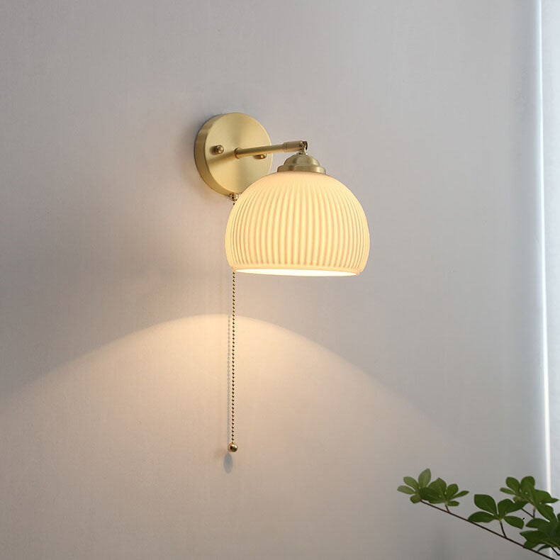 Camne Ribbed Wall Light