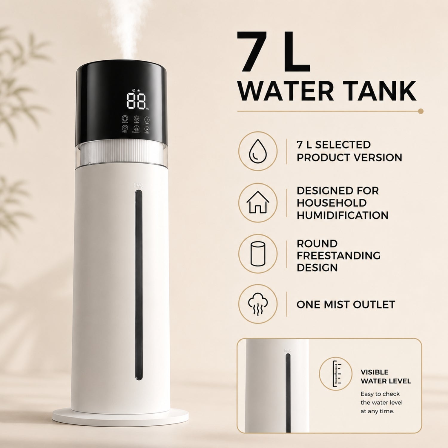 ARELO - Ultrasonic Humidifier