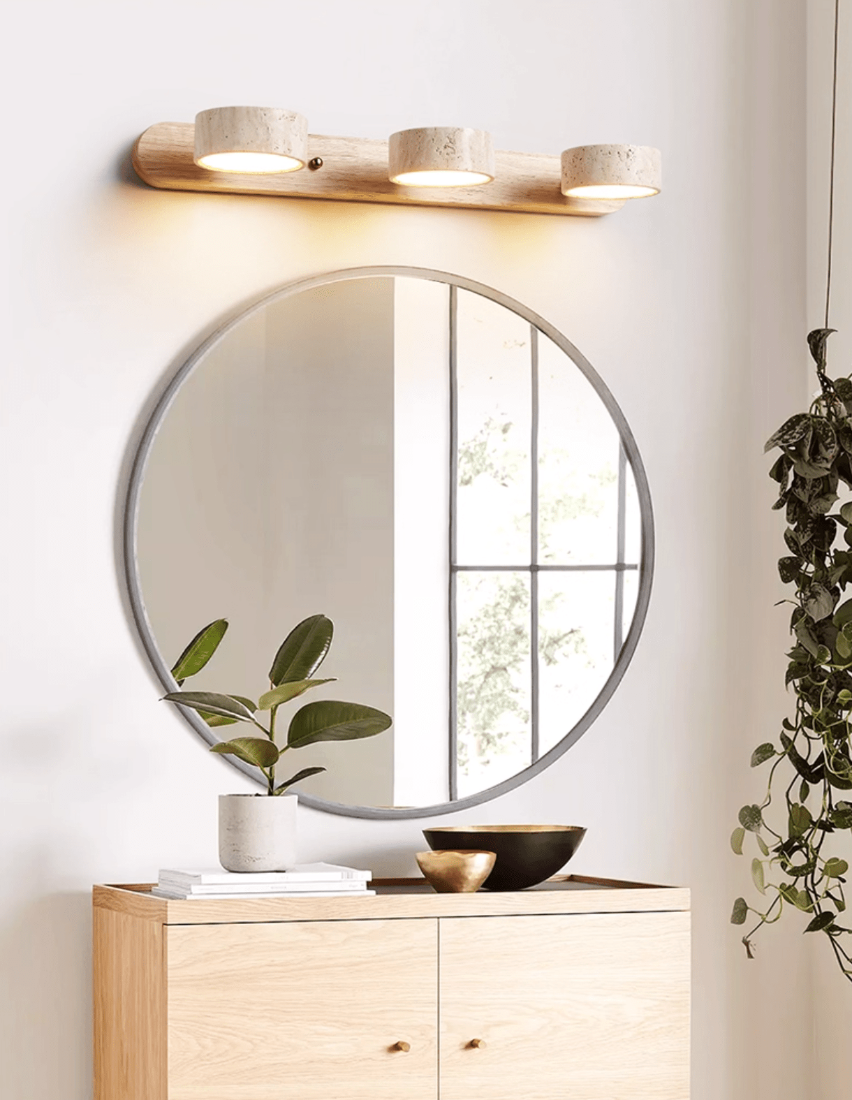 Valesco Travertine Wall Light