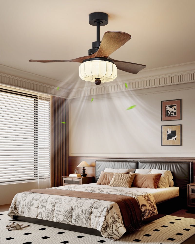 Miraor Vintage Ceiling Fan Light