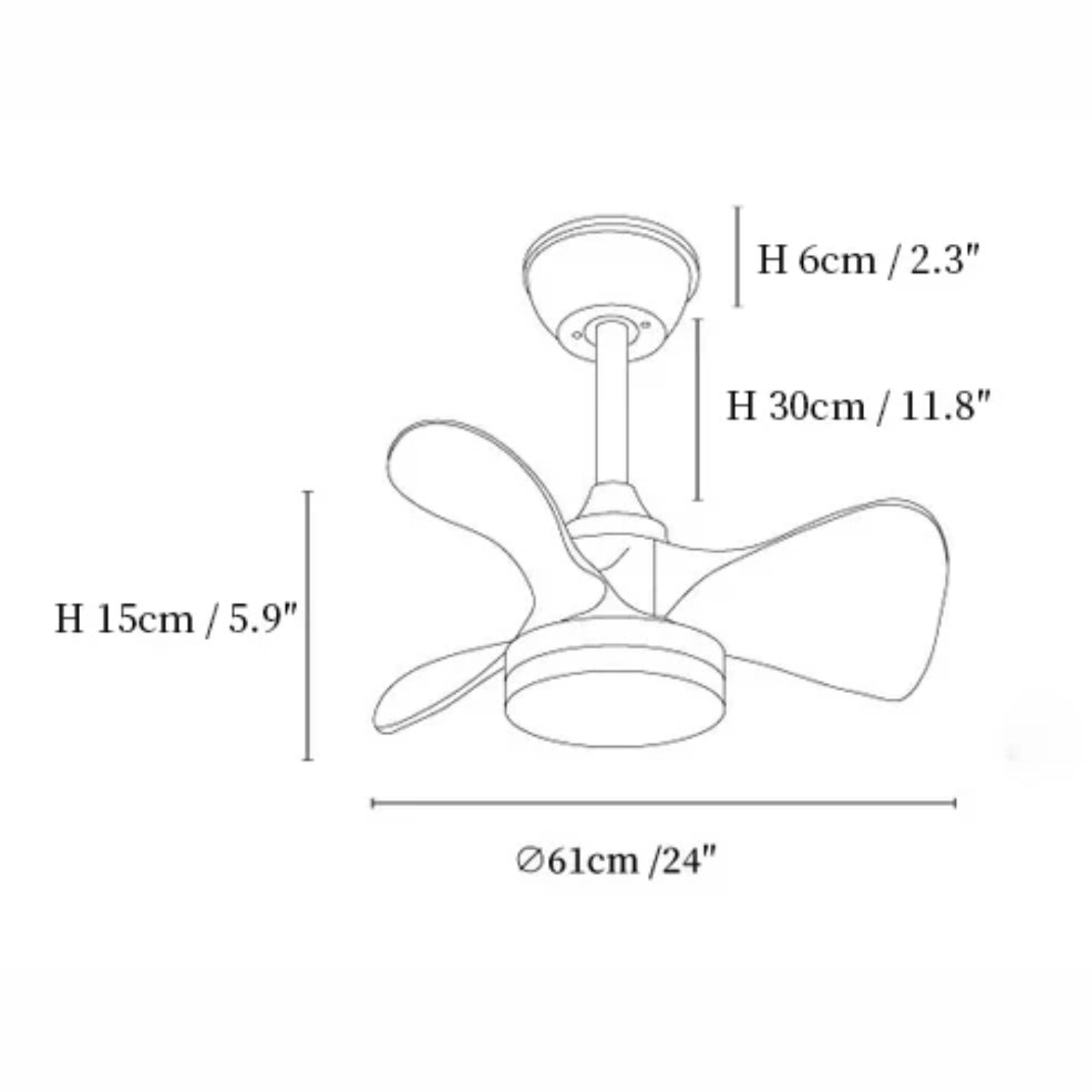 Alancove Ceiling Fan Light
