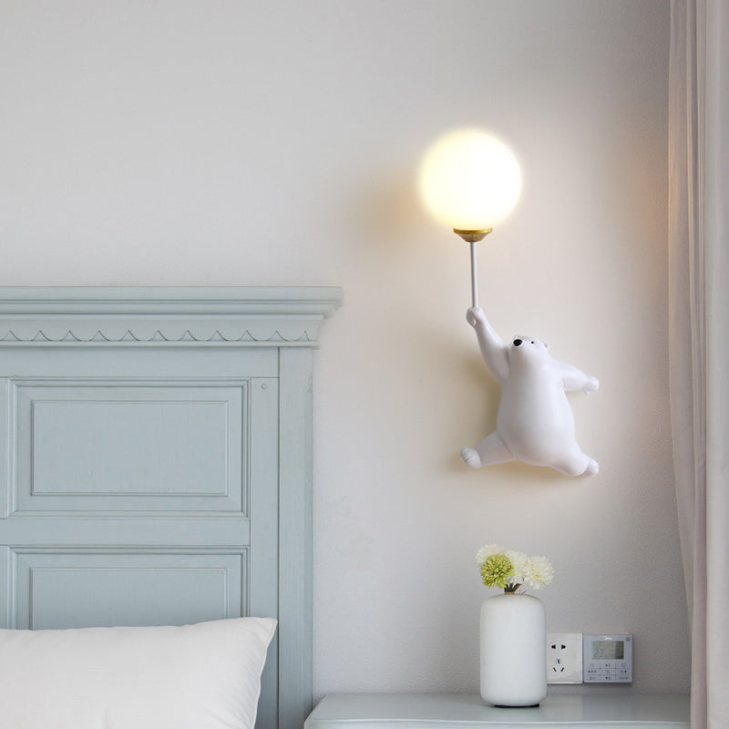 Belne Bear Balloon Wall Light