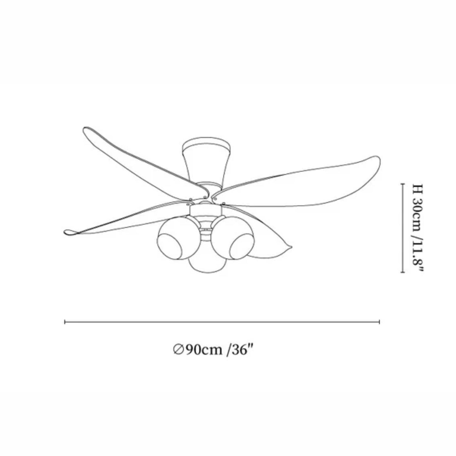 Larkwell Ceiling Fan Light