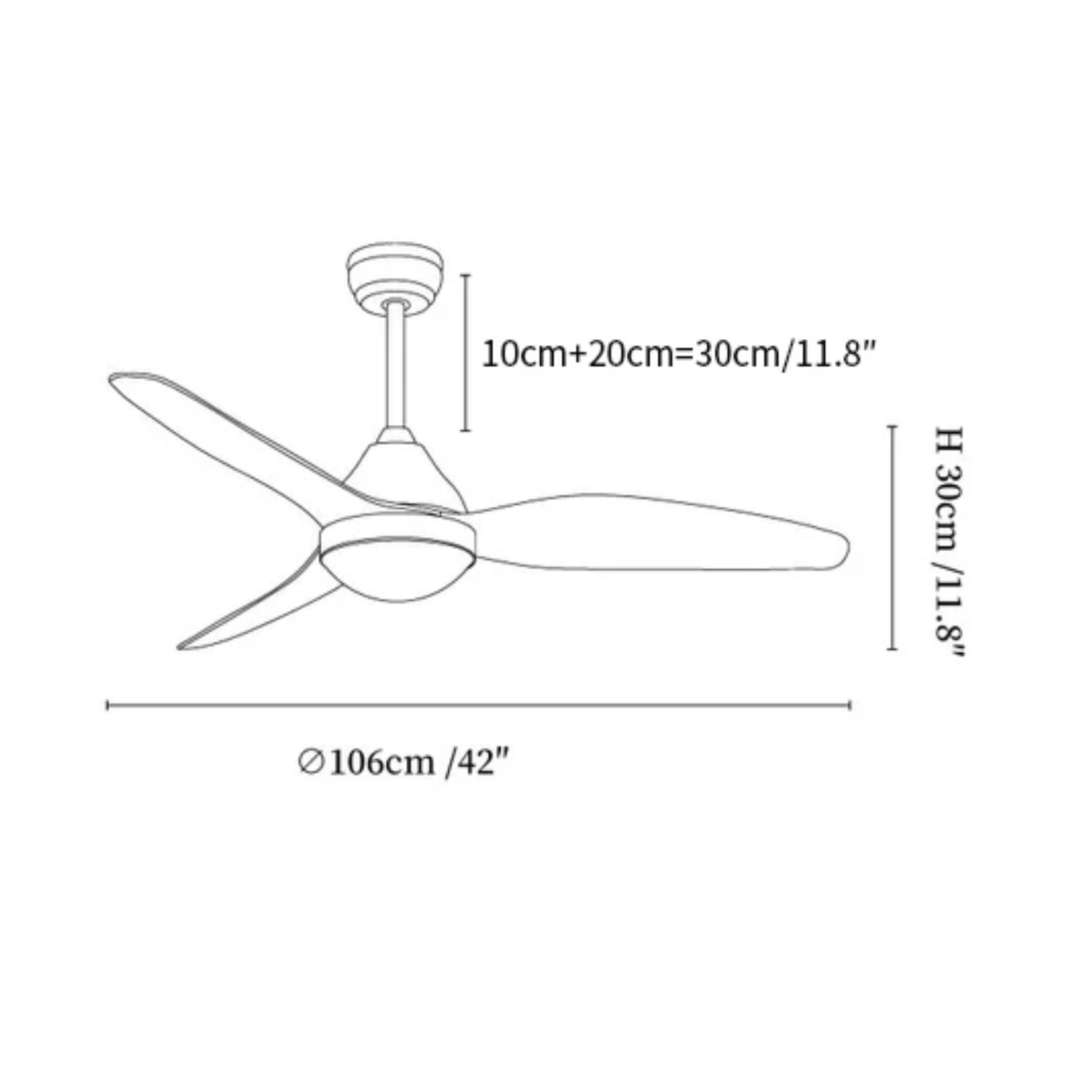 Emil Ceiling Fan Light