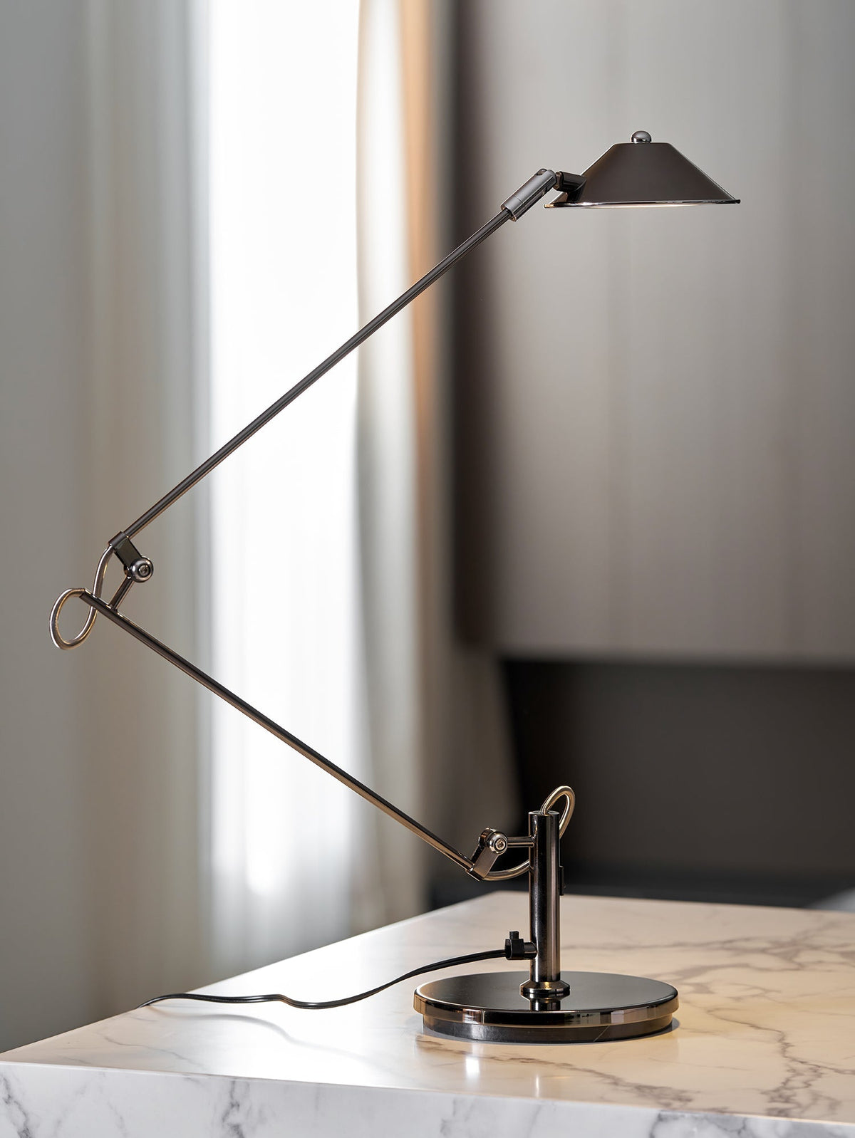 Adjustable Black Office Task Lamp – detail 31