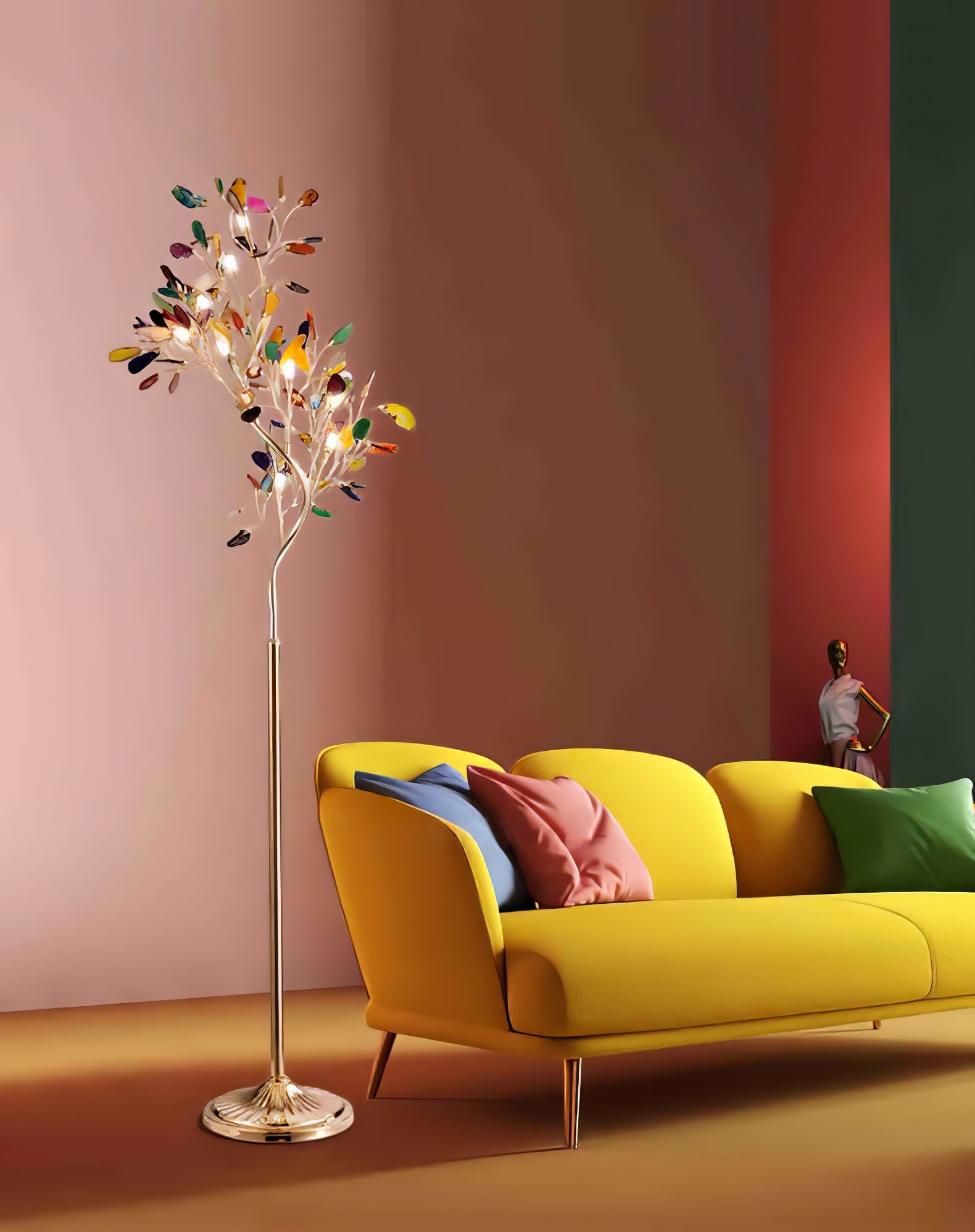 Solavey Sculptural Floor Lamp