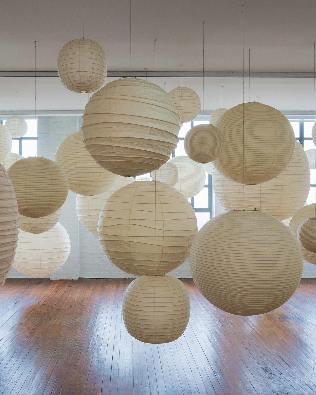 Fennonia Washi Paper Pendant Light