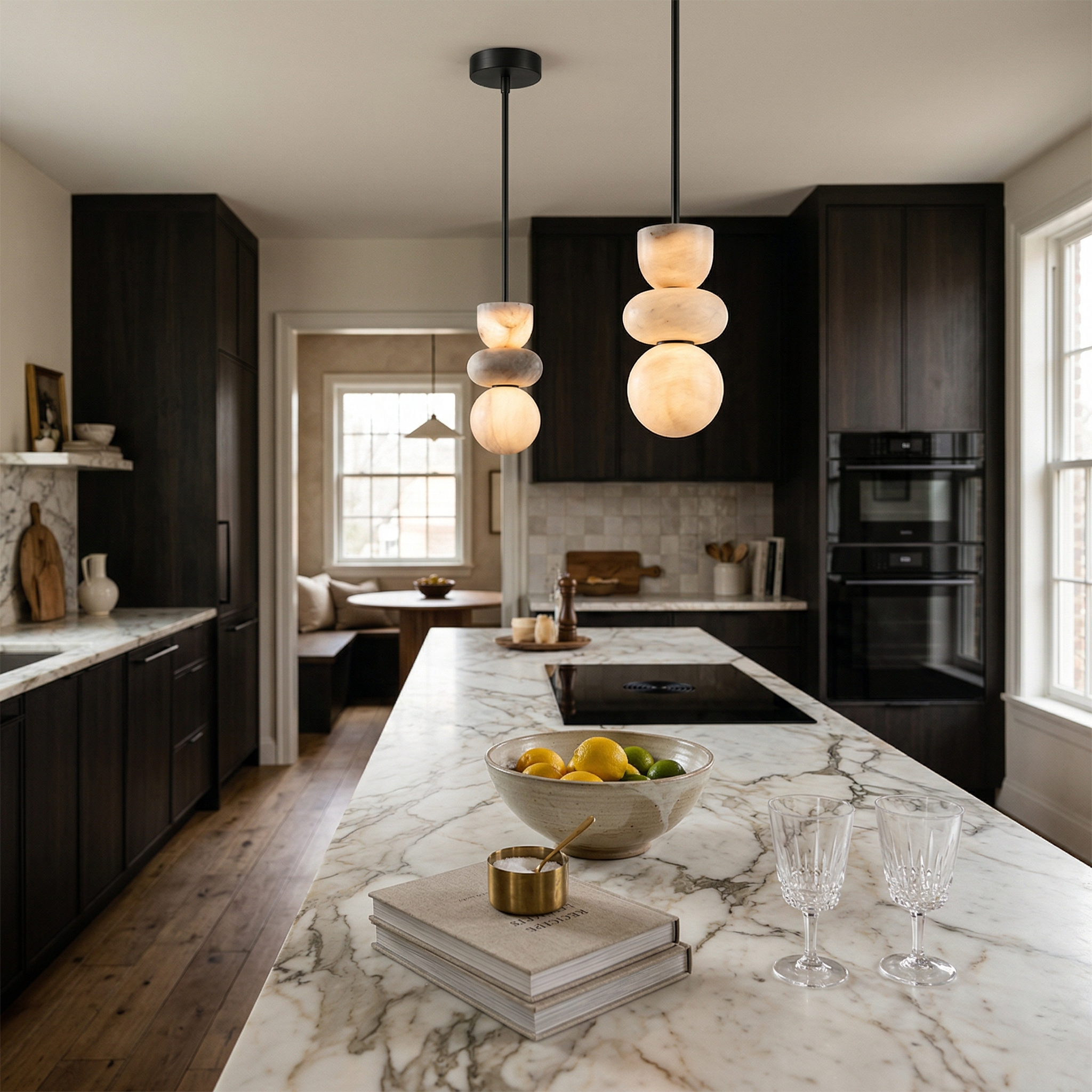 Reefis Alabaster Pendant Light