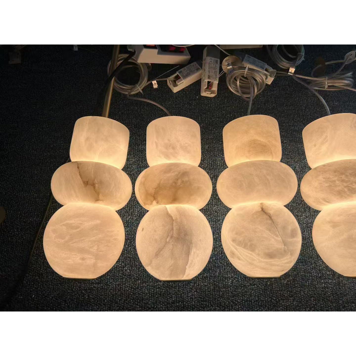 Reefis Alabaster Pendant Light