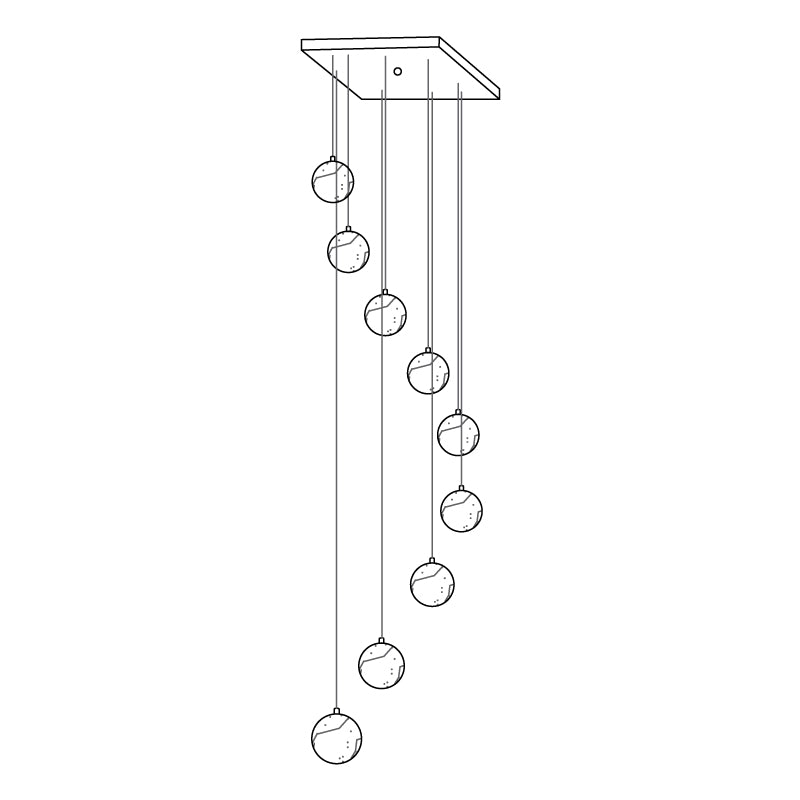 Elklin Cascade Chandelier