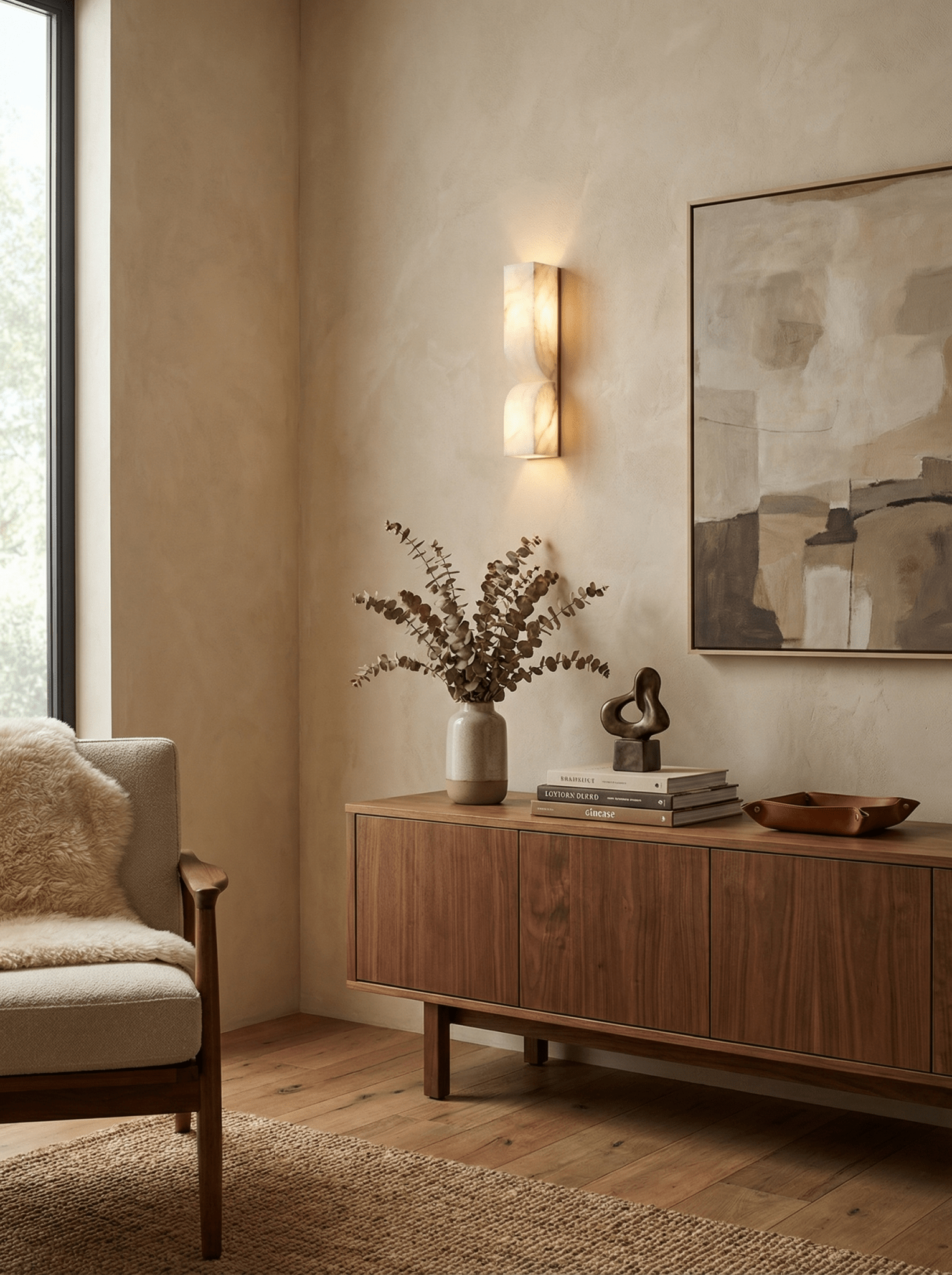 Solenal Sculptural Wall Light