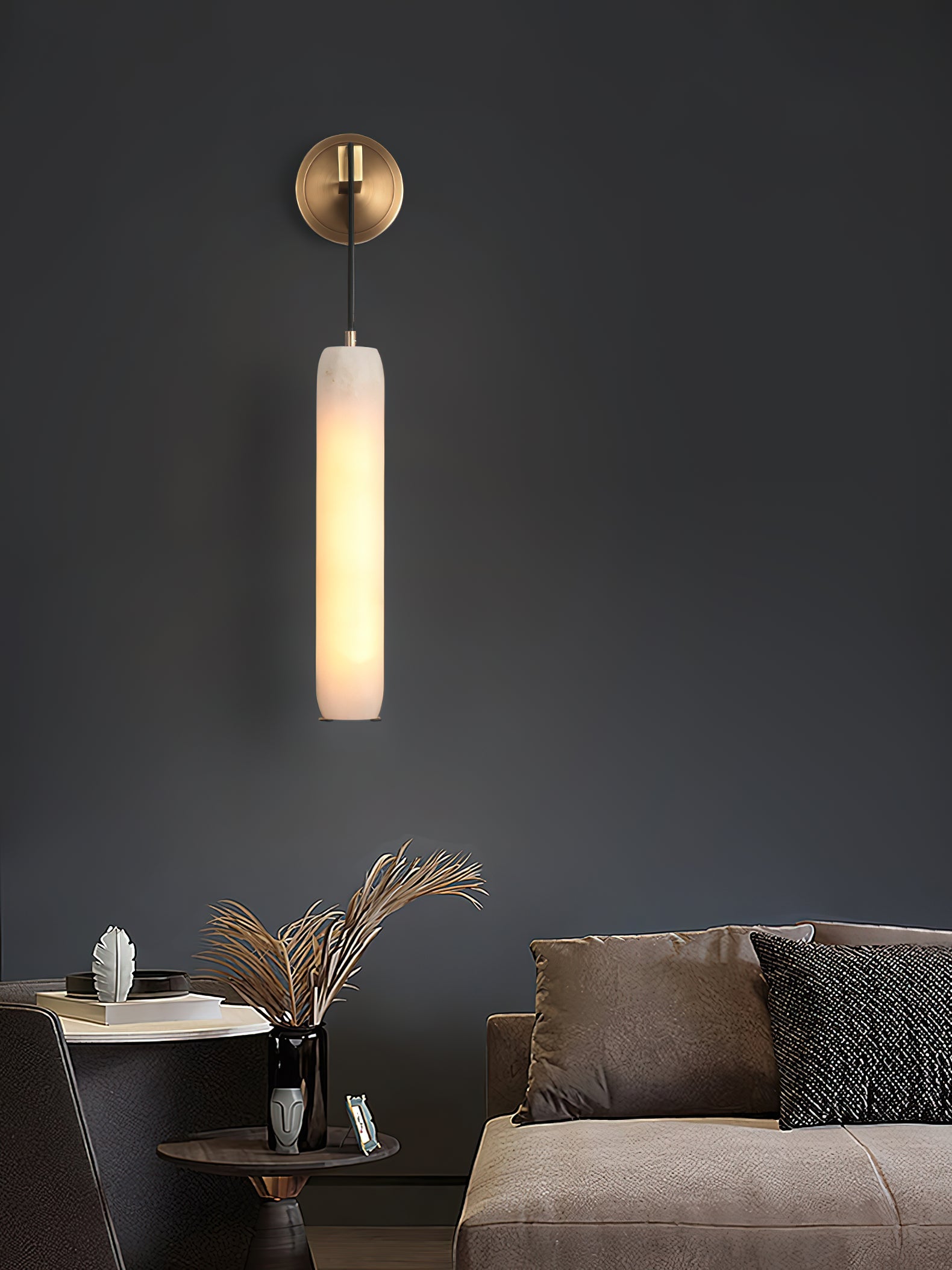 Cayum Alabaster Wall Light