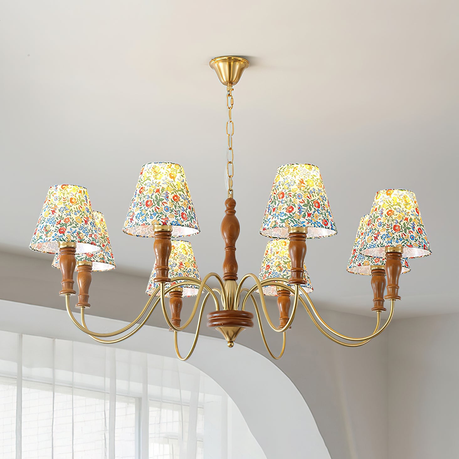 Valeiobay Floral Chandelier