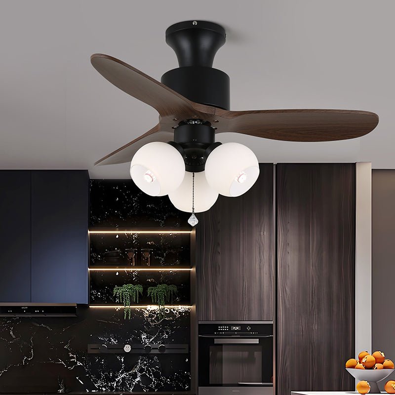 Evora Vintage Ceiling Fan Light