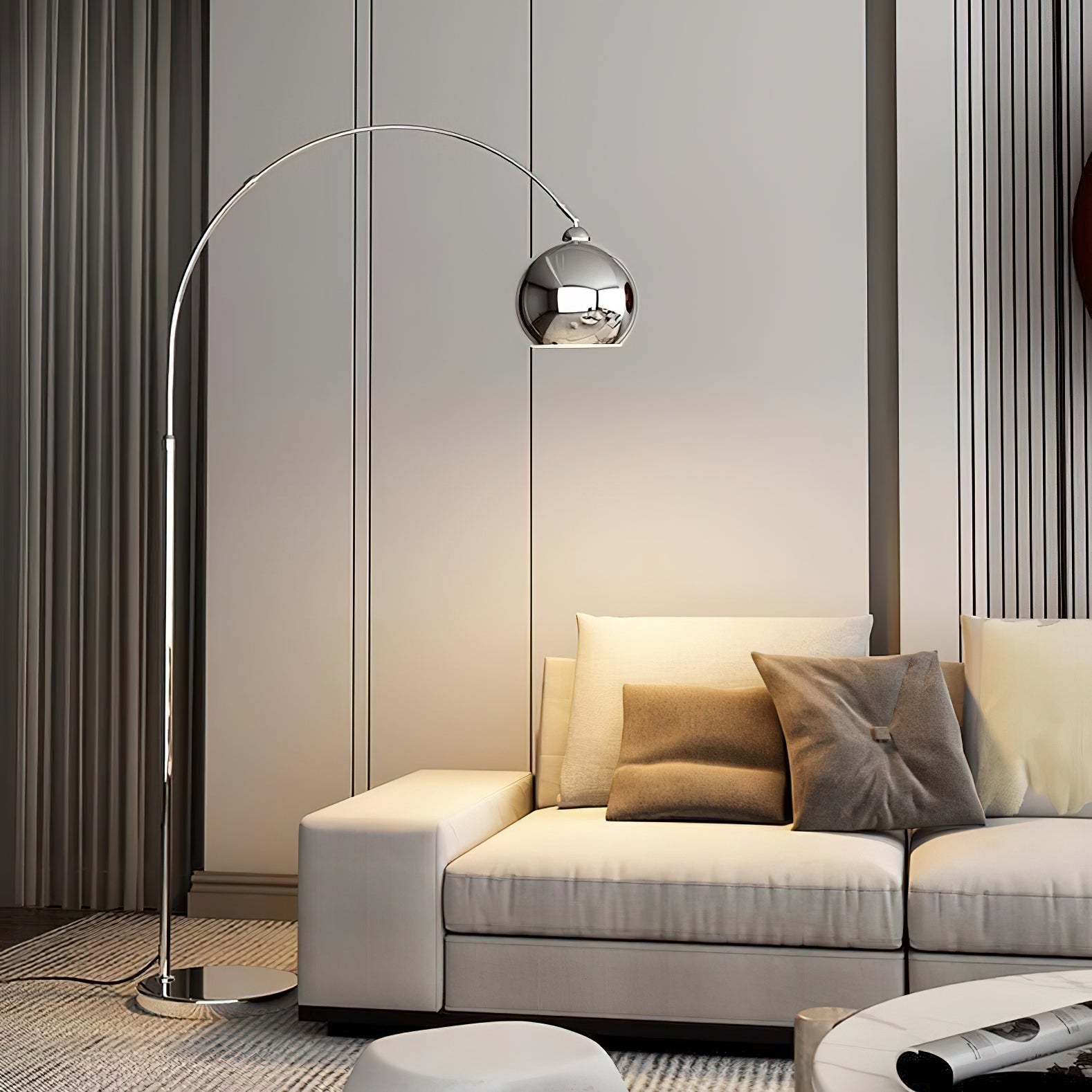 Paxvenay Modern Floor Lamp