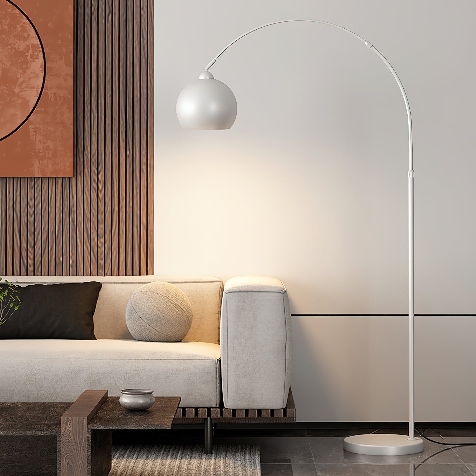 Paxvenay Modern Floor Lamp