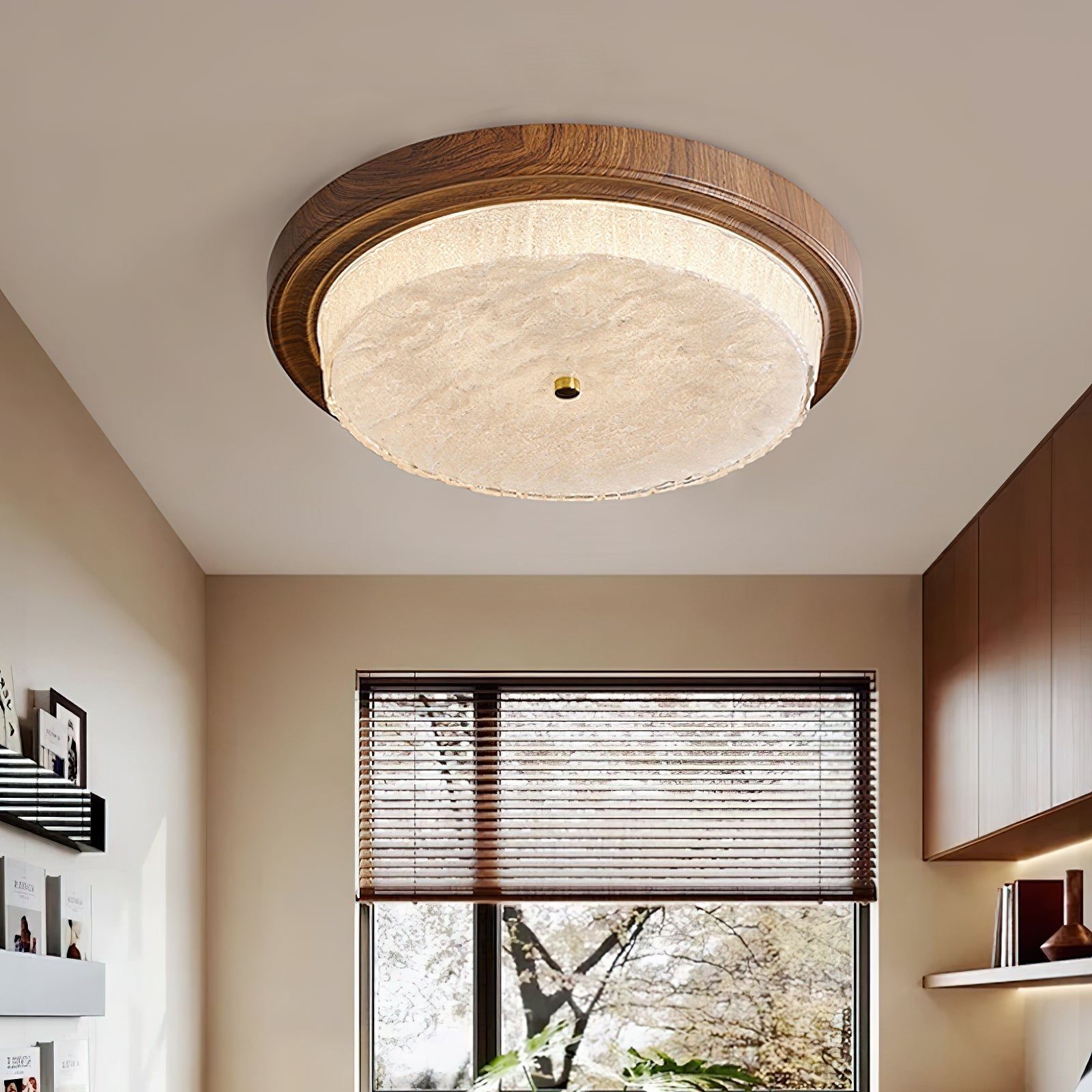 Cayko Round Ceiling Light