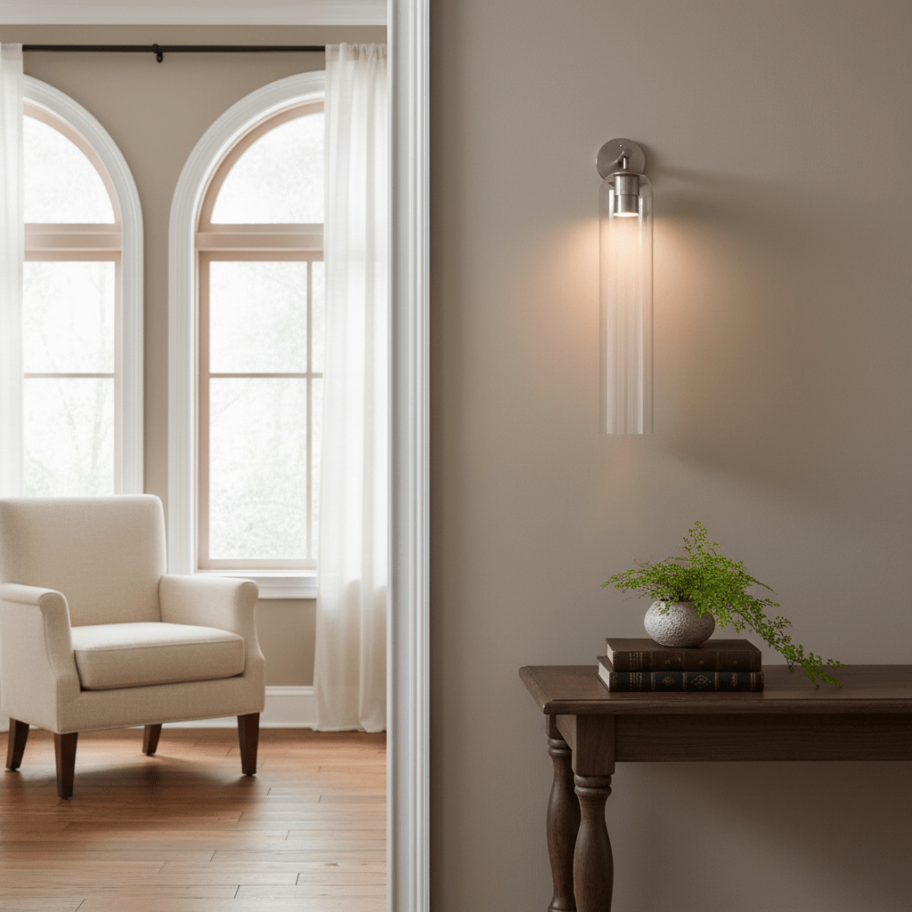 Larkar Tube Wall Light