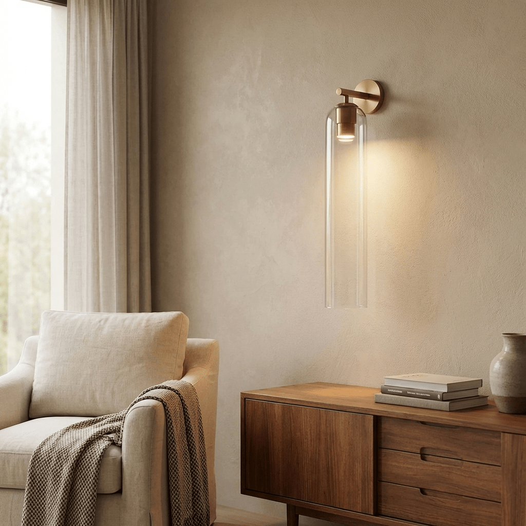 Larkar Tube Wall Light