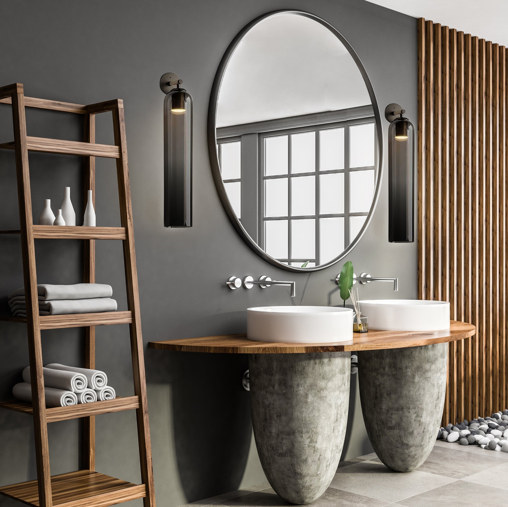Larkar Tube Wall Light