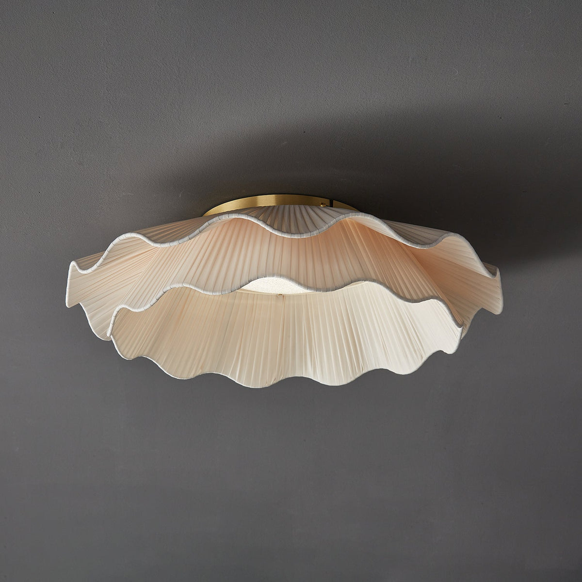 Arwen Fabric Wave Ceiling Lamp – detail 26