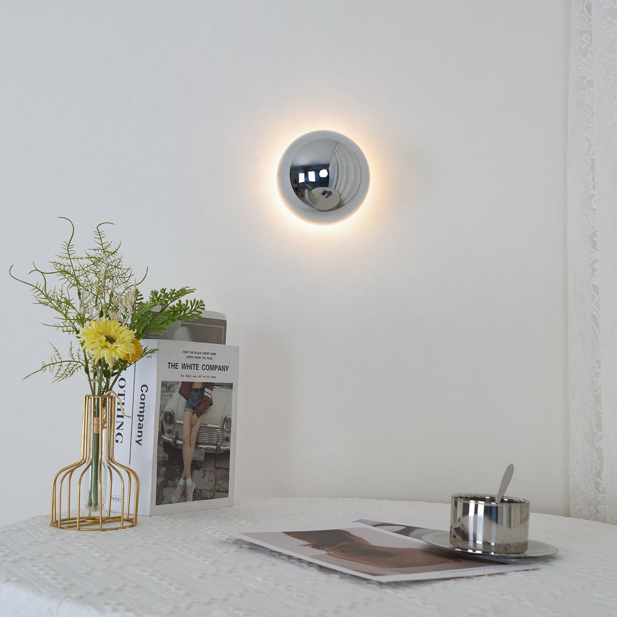 Avlen Globe Wall Light