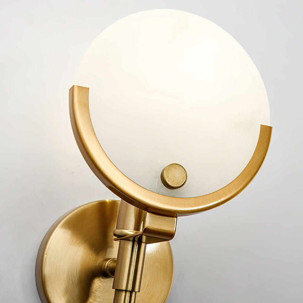 Ava Alabaster Brass Wall Lamp – detail 23