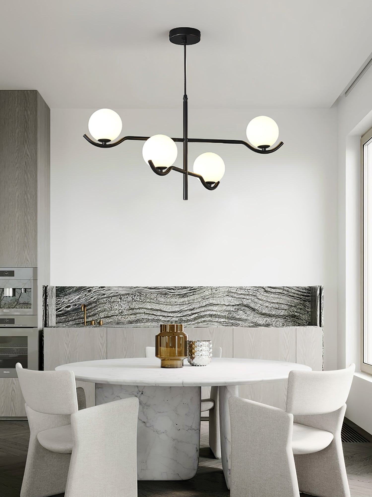 Orensonyn Globe Pendant Light