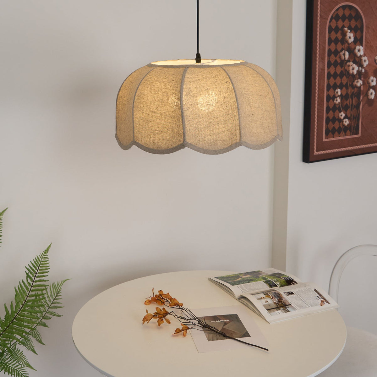 Banana Leaf Pendant Lamp – detail 12