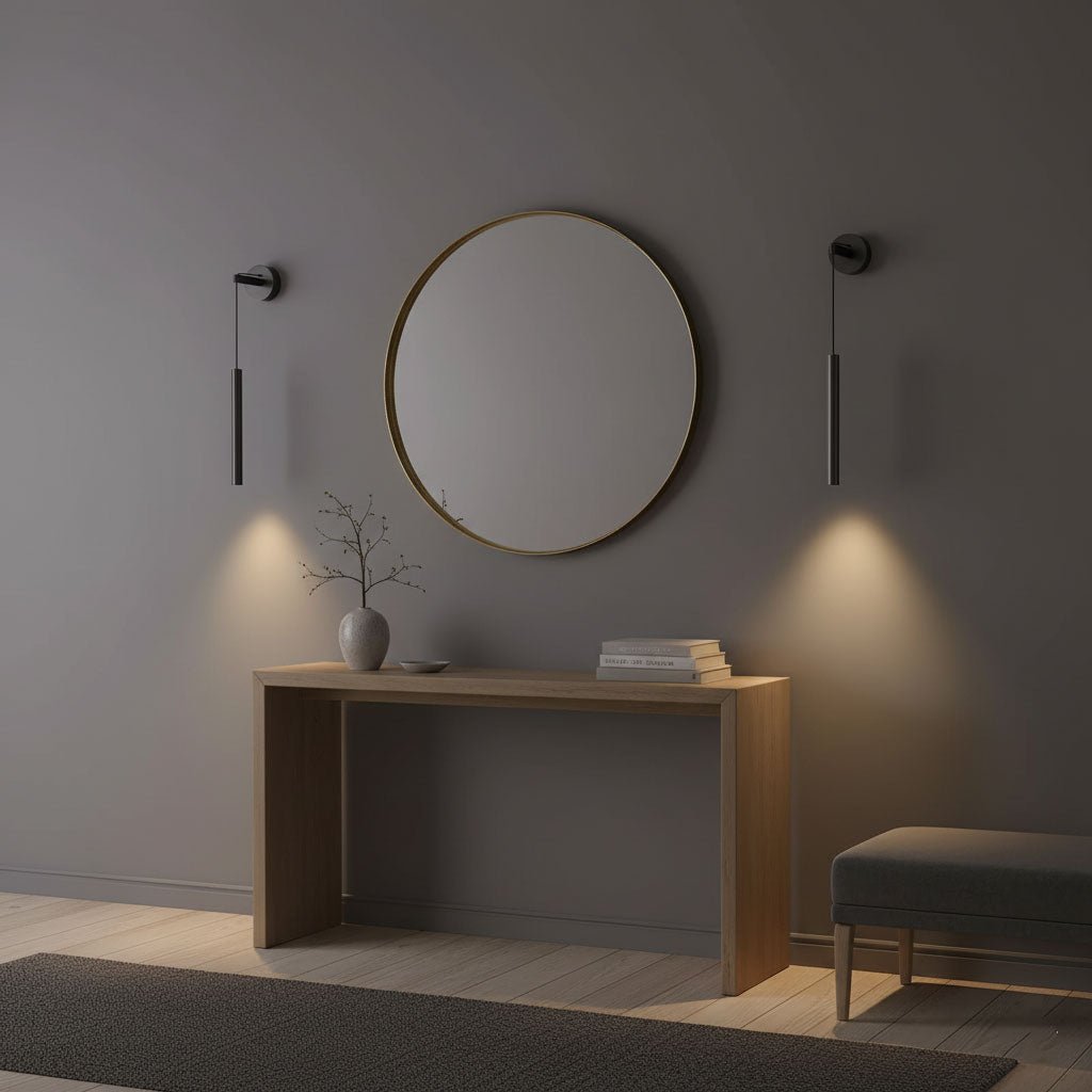 Brass Line Wall Light – detail 5