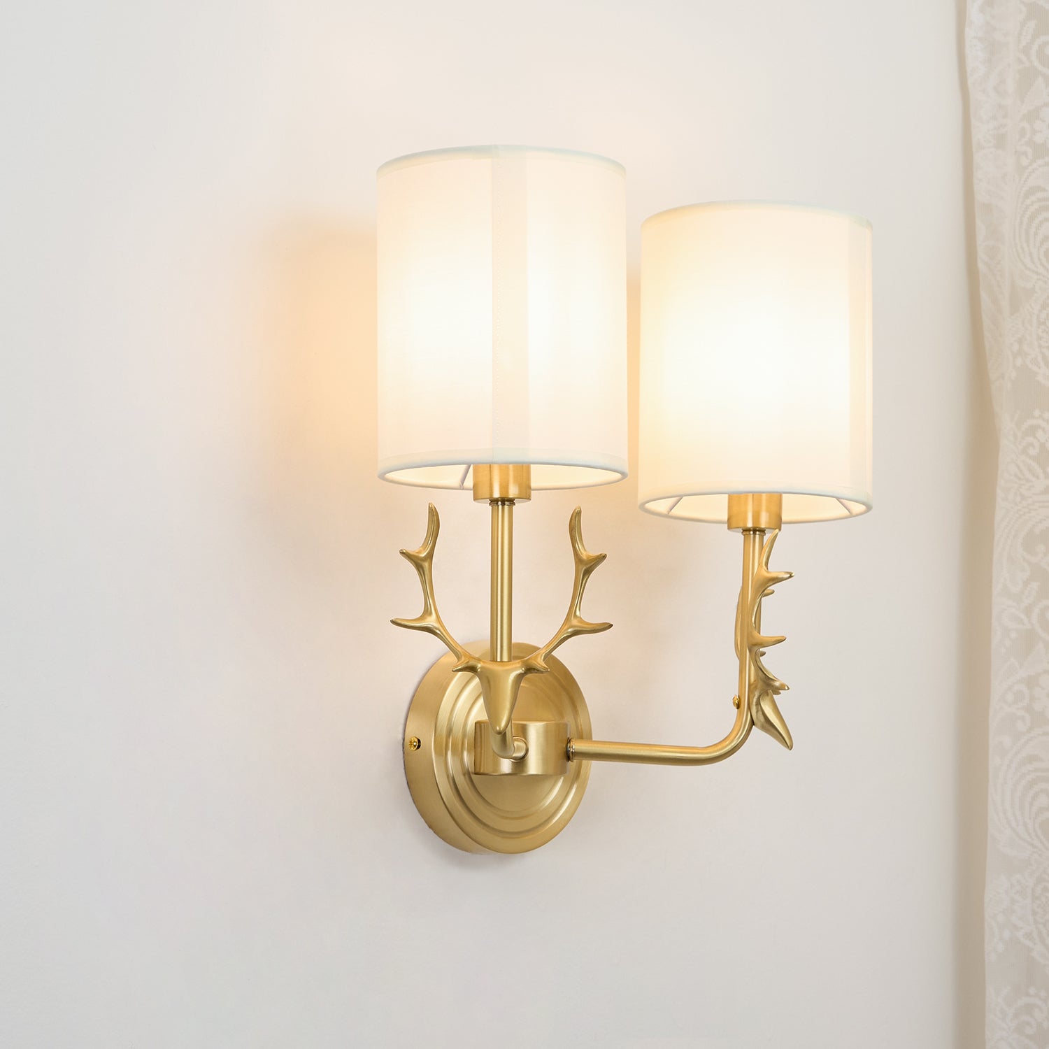 Hayvale Deer Wall Light