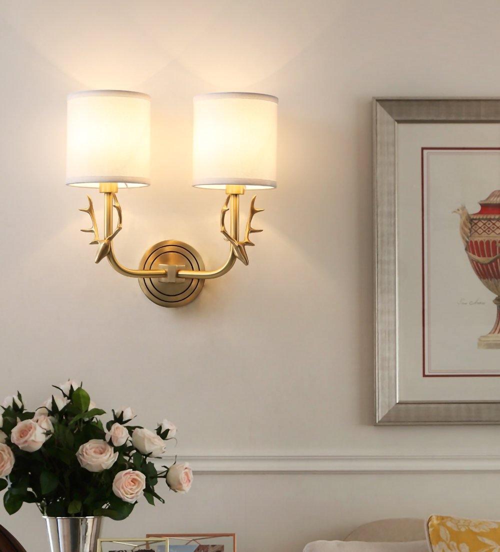 Hayvale Deer Wall Light