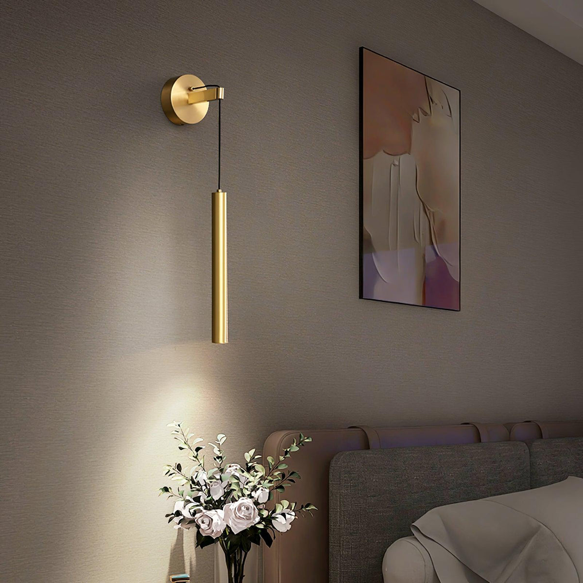Brass Line Wall Light – detail 10