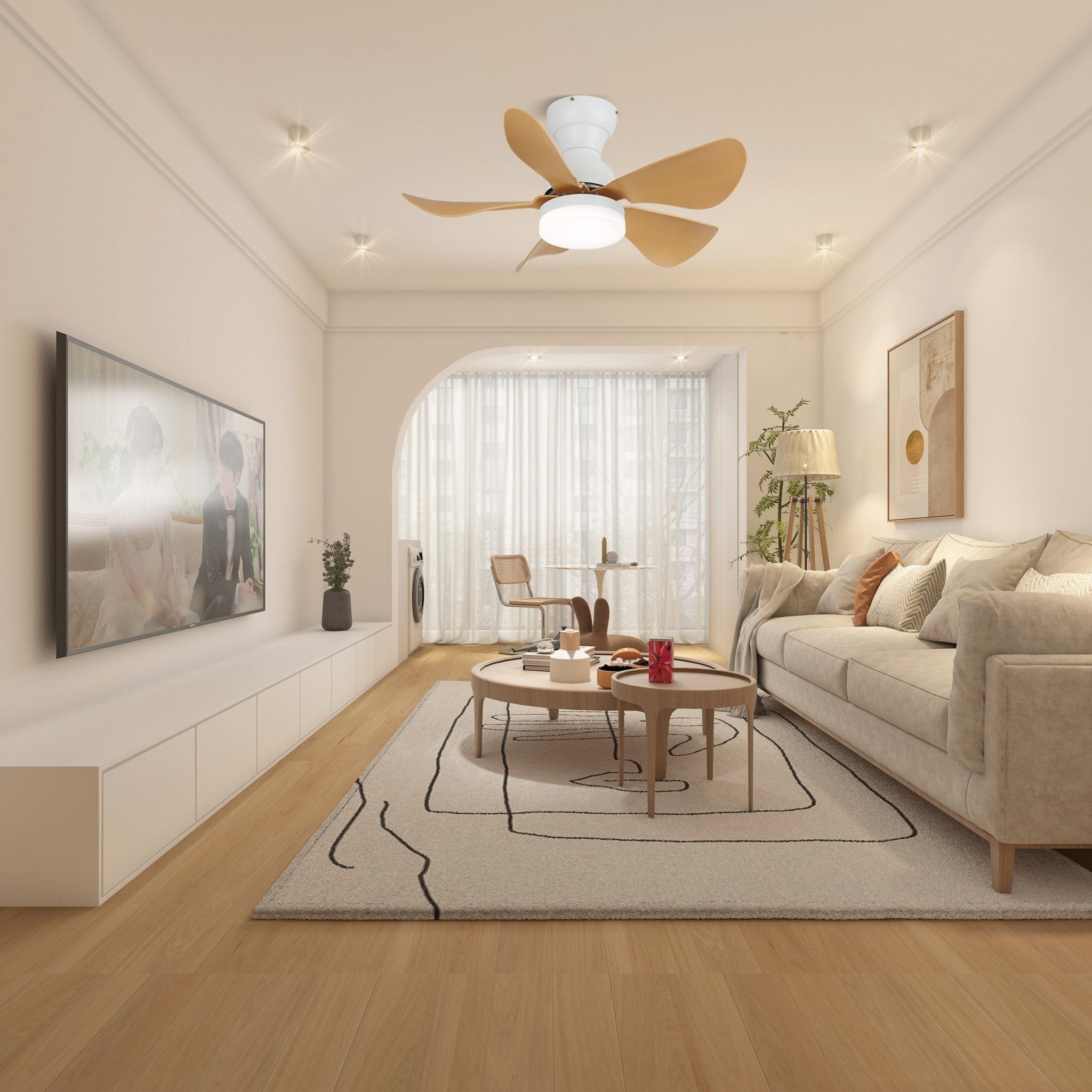 Reefli Ceiling Fan Light