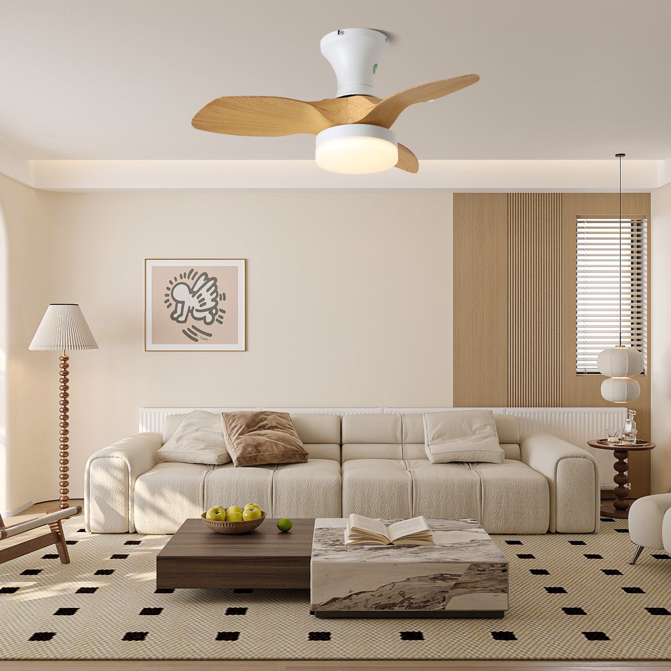 Darma Ceiling Fan Light