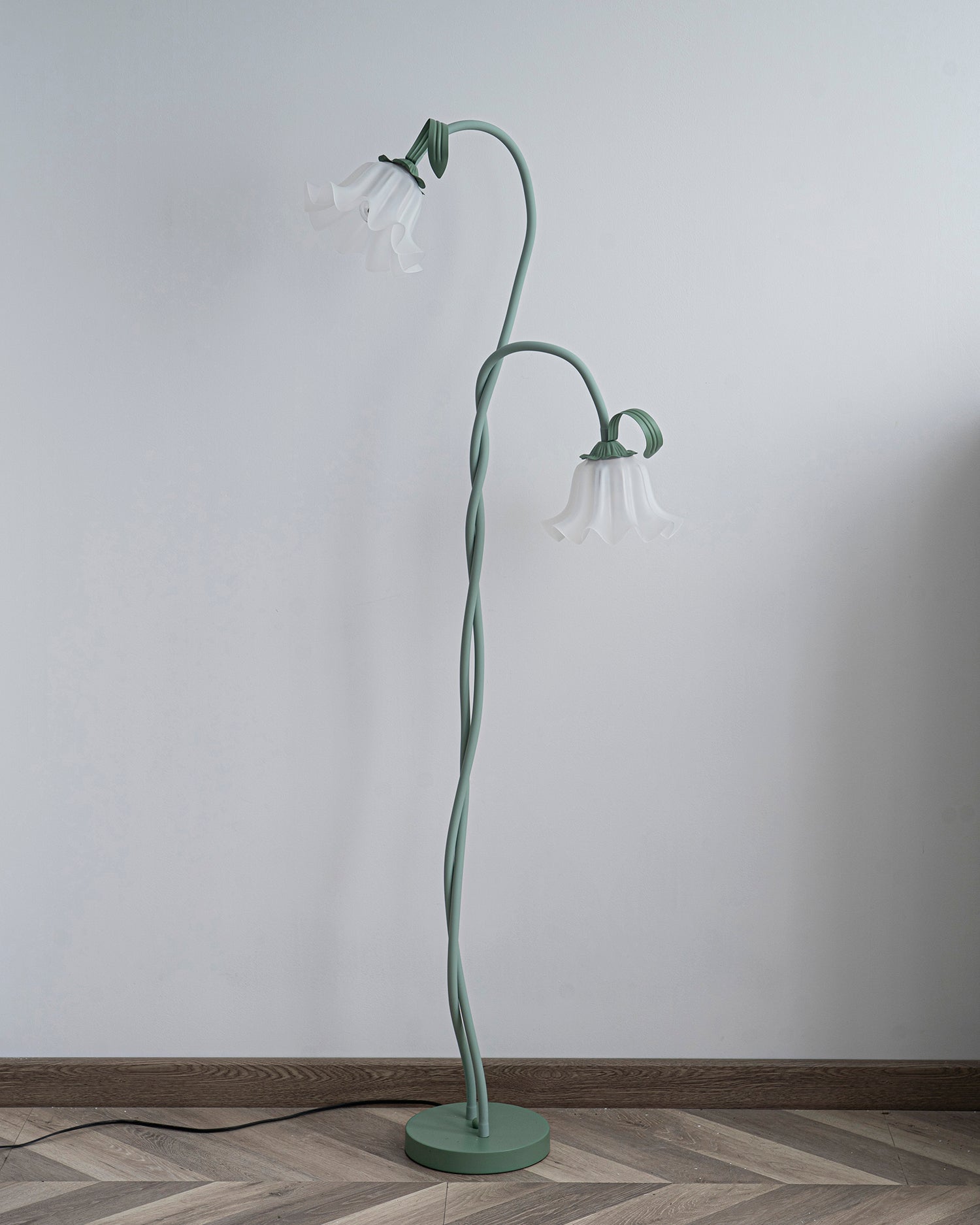 Talivay Floral Floor Lamp