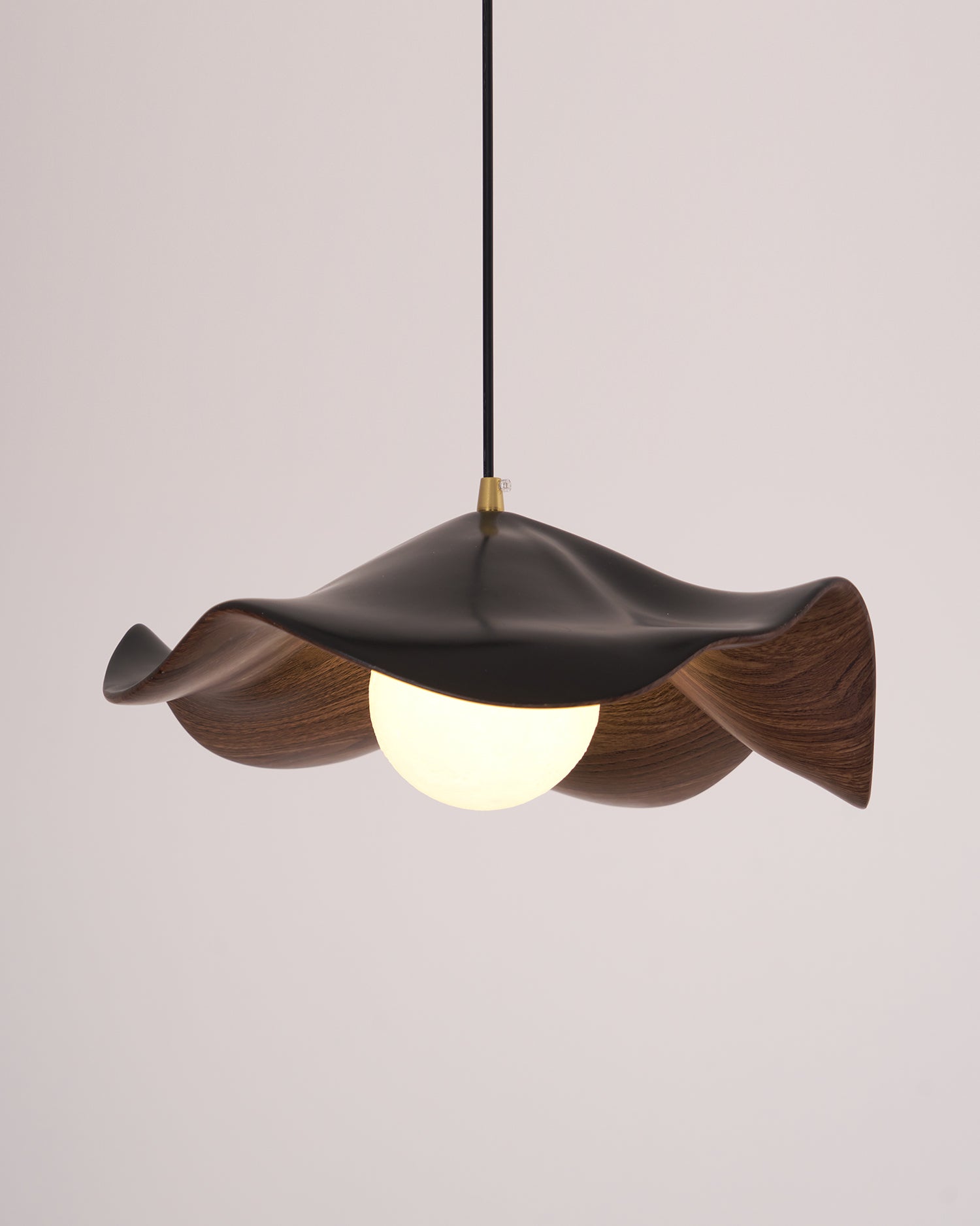 Zane Lotus Plug In Pendant Light