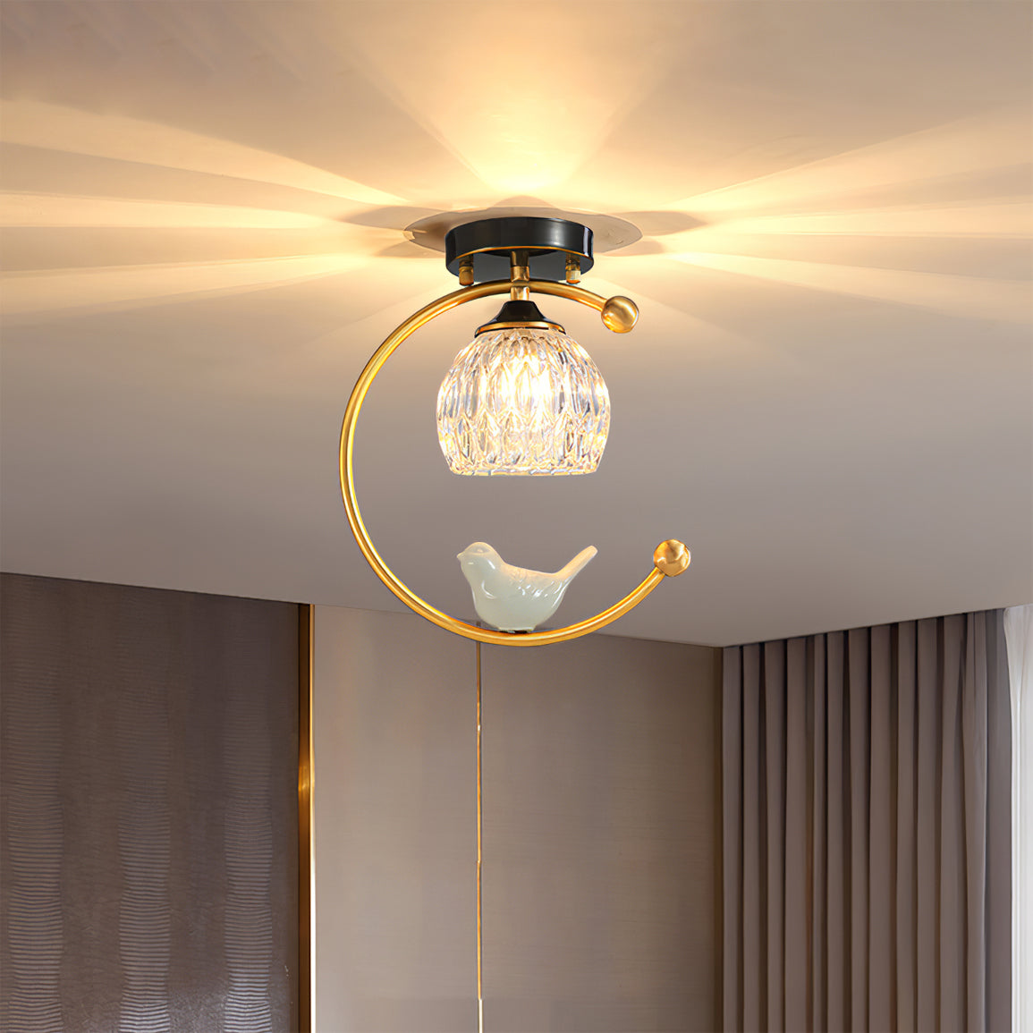 Bayais Bird Ceiling Light