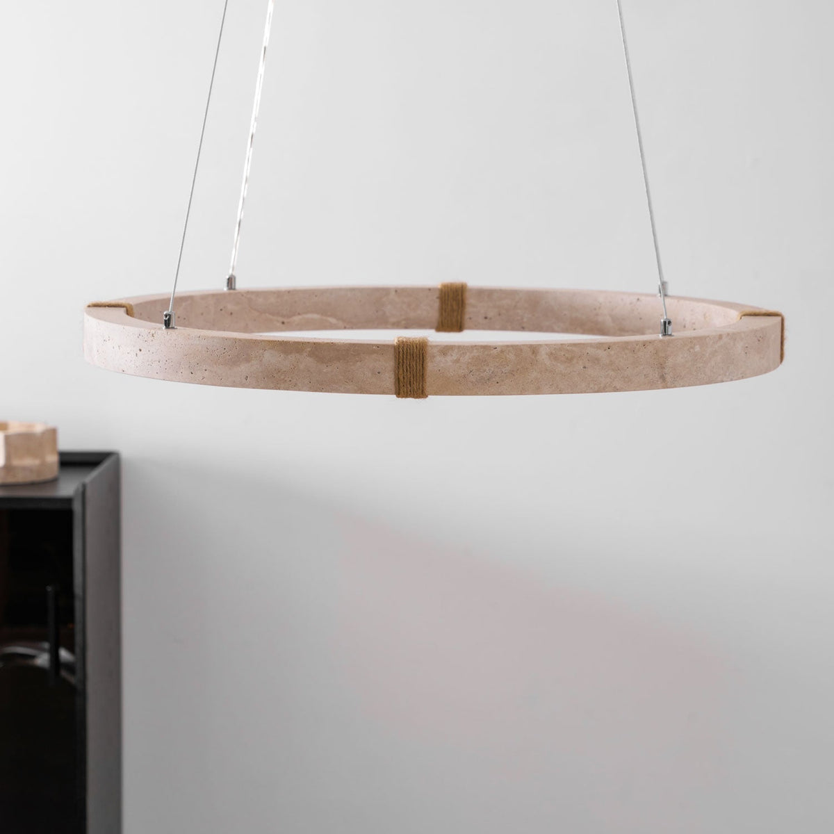 Circle Travertine Pendant Lamp – detail 29