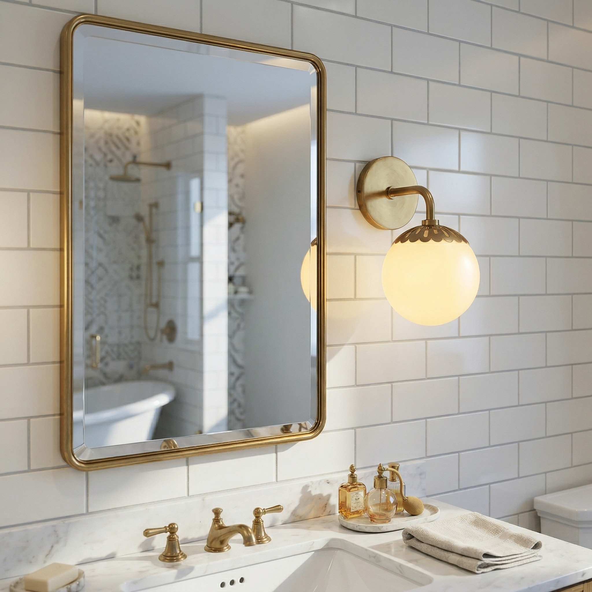 Quini Globe Wall Light