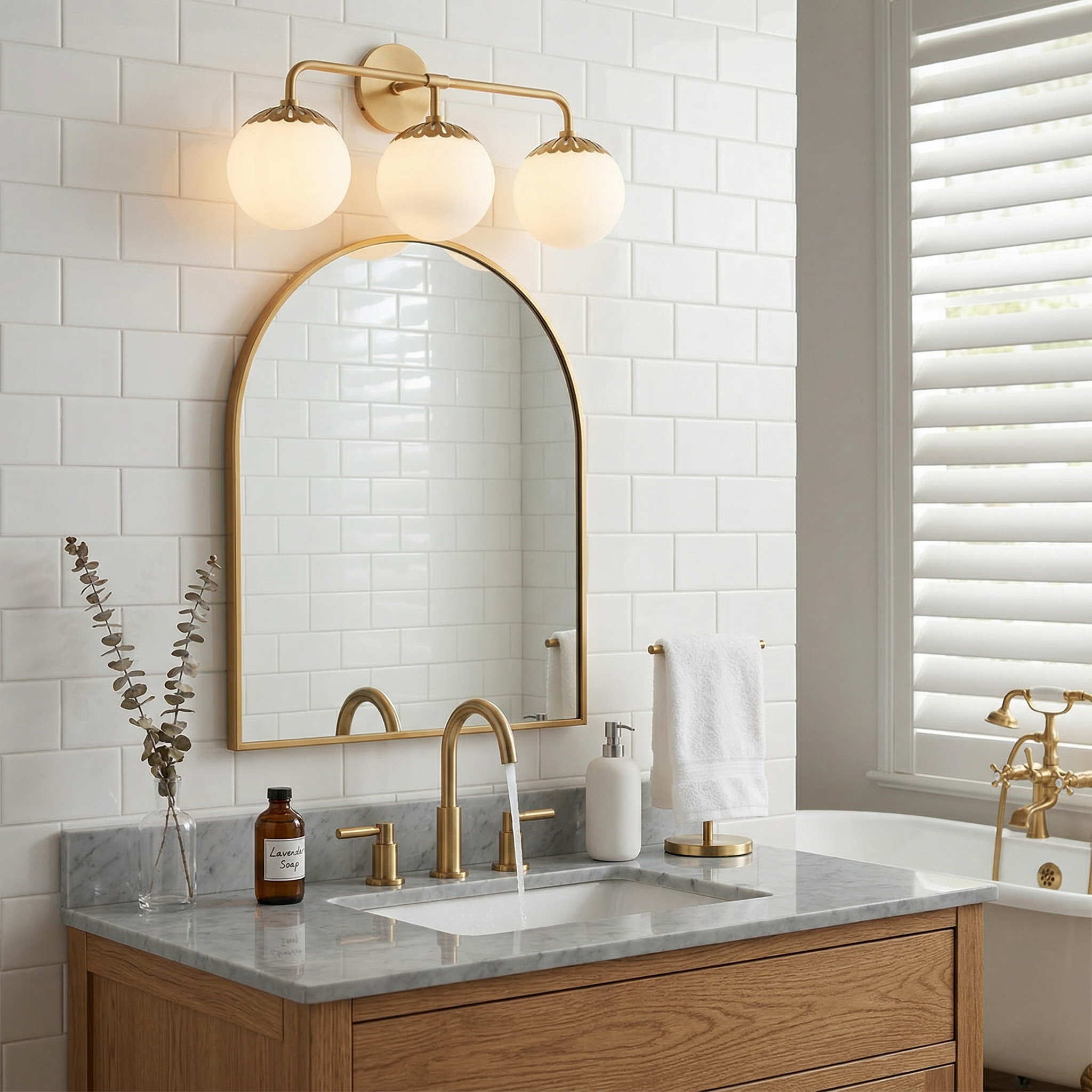 Quini Globe Wall Light
