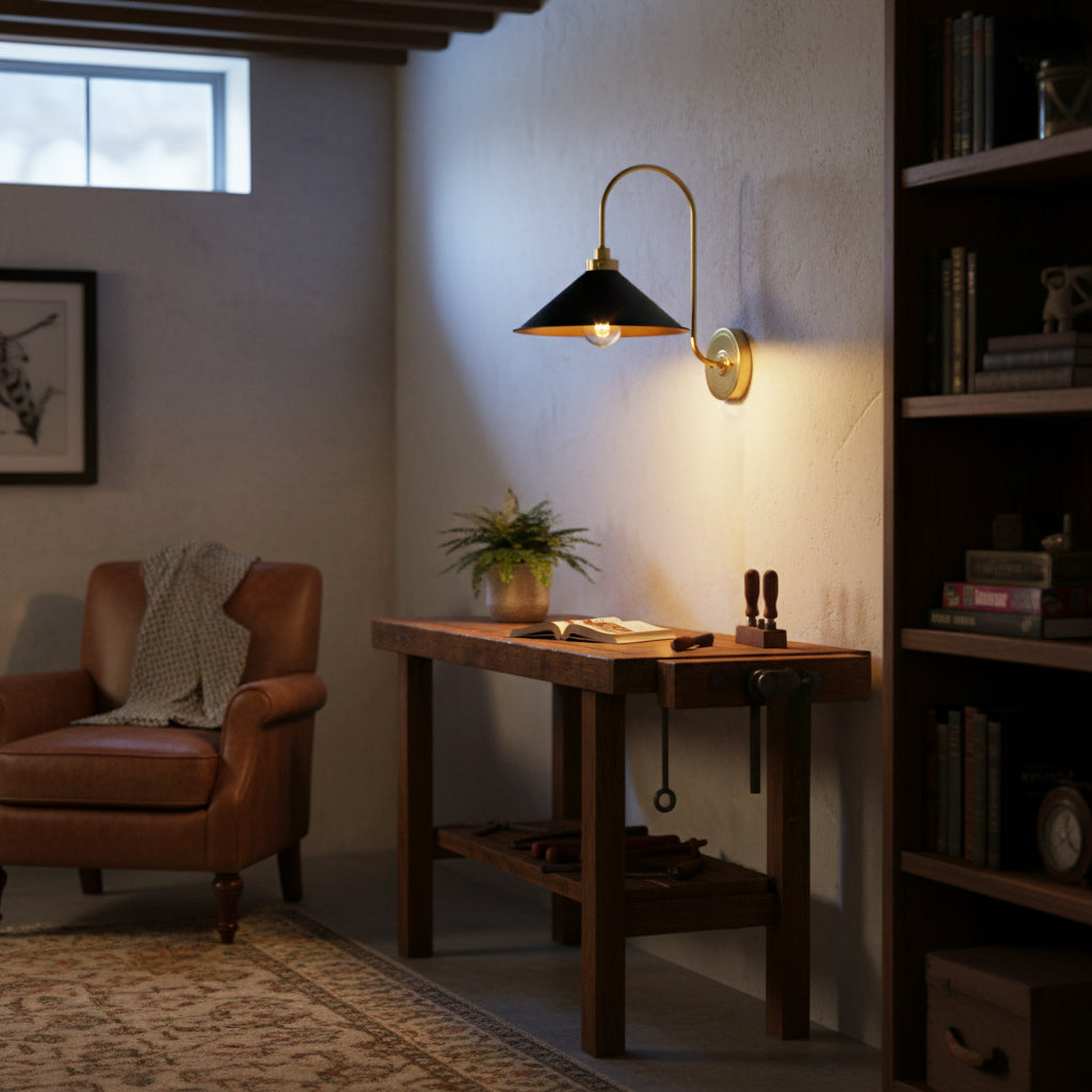 Elkuis Cone Wall Light