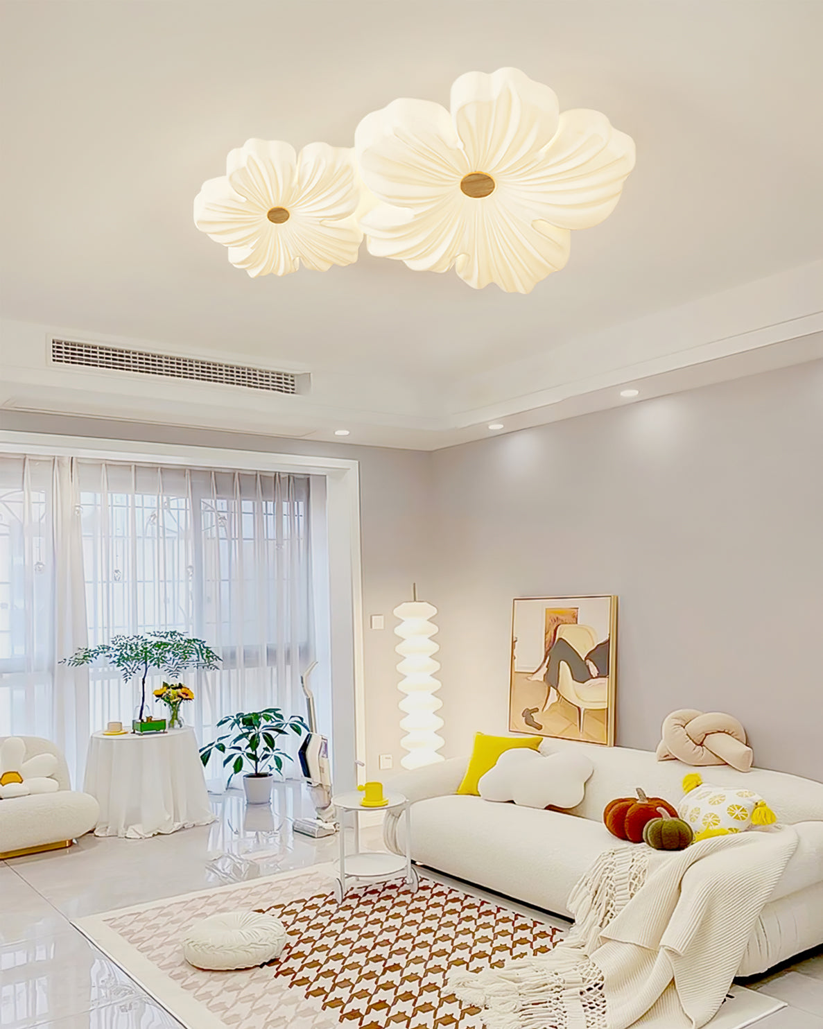 Foxlenan Flower Ceiling Light