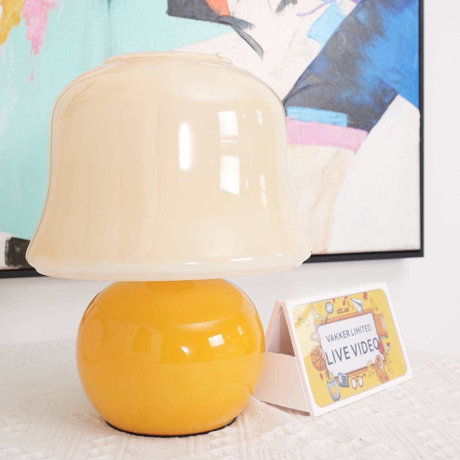 Noldenay Mushroom Table Lamp