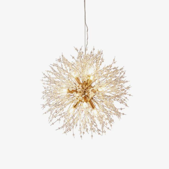Crystal Dandelion Chandelier – detail 17