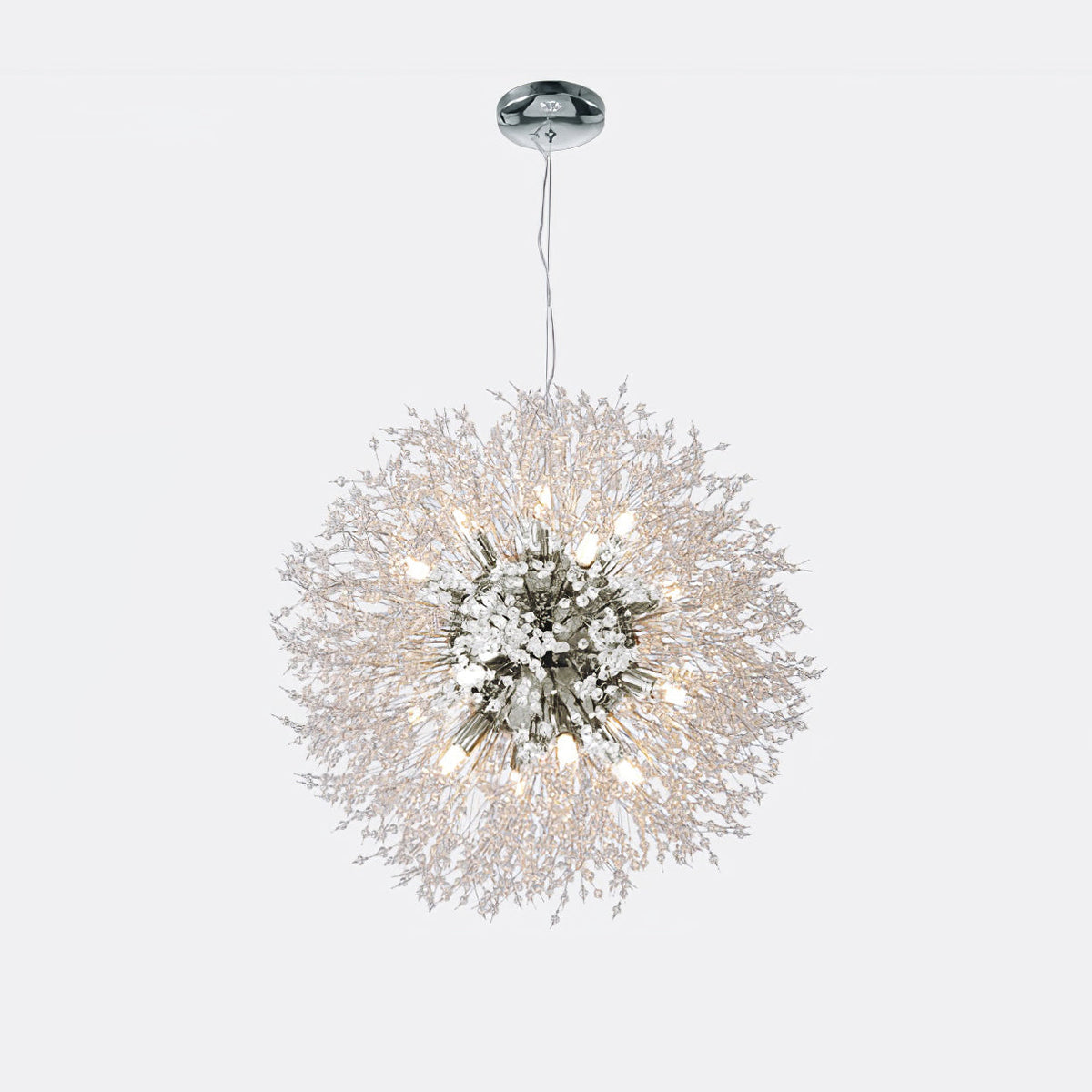 Crystal Dandelion Chandelier - Vakkerlight