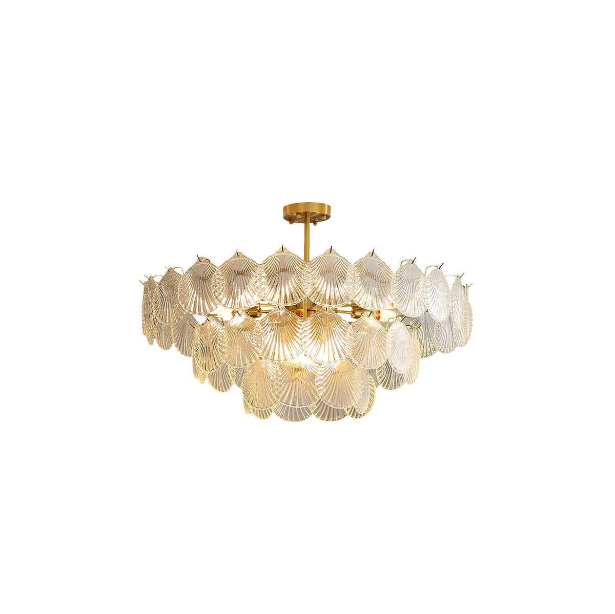 Dekorfine Shell Glass Chandelier — Detail View 57