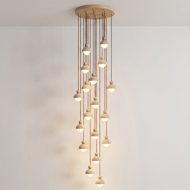 Serolen Travetine Pendant Light