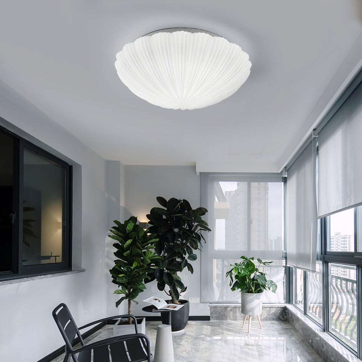 Devan Seashell Ceiling Lamp – detail 3