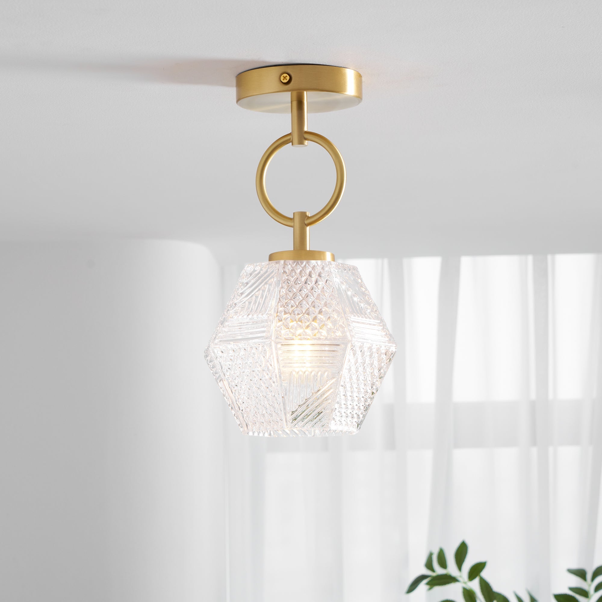 Venoral Art Deco Ceiling Light